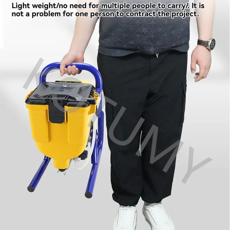 جديد بخاخ طلاء كهربائي بدون هواء كفاءة عالية لتقوم بها بنفسك قوة بندقية رذاذ فرشاة المحرك الحد الأدنى مصدر الطاقة خالية من التخفيف 110 فولت/220 فولت #3