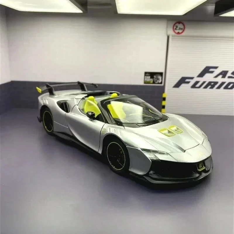 

Масштаб 1:24, F90XX, ограниченная серия, бутиковая модель спортивного автомобиля, гоночная детская коллекция для мальчиков, игрушка, украшение для настольного автомобиля, подарок