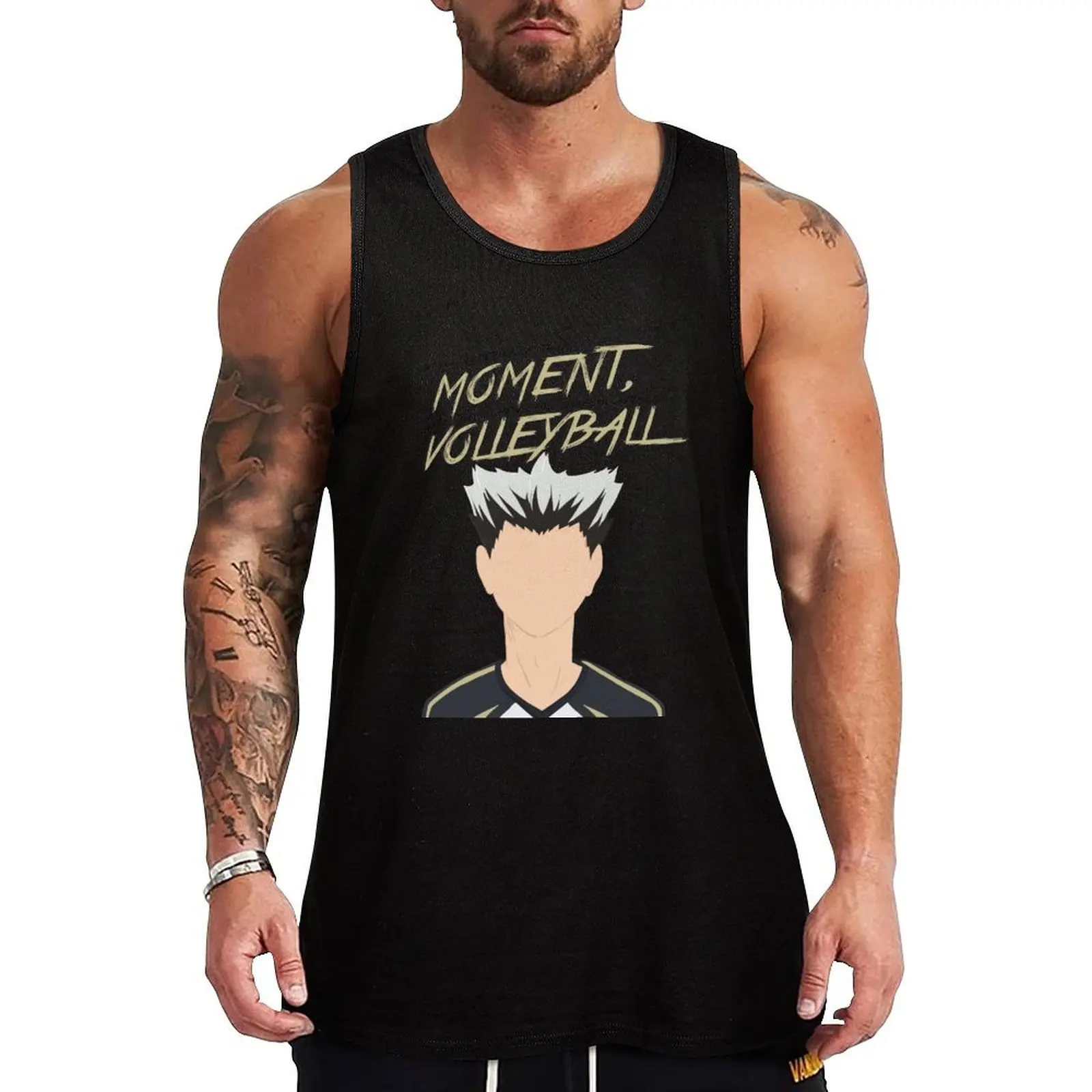 Bokuto Koutarou Minimal Tank Top anime clothes Men's sleeveless t-shirt sports vest gym top