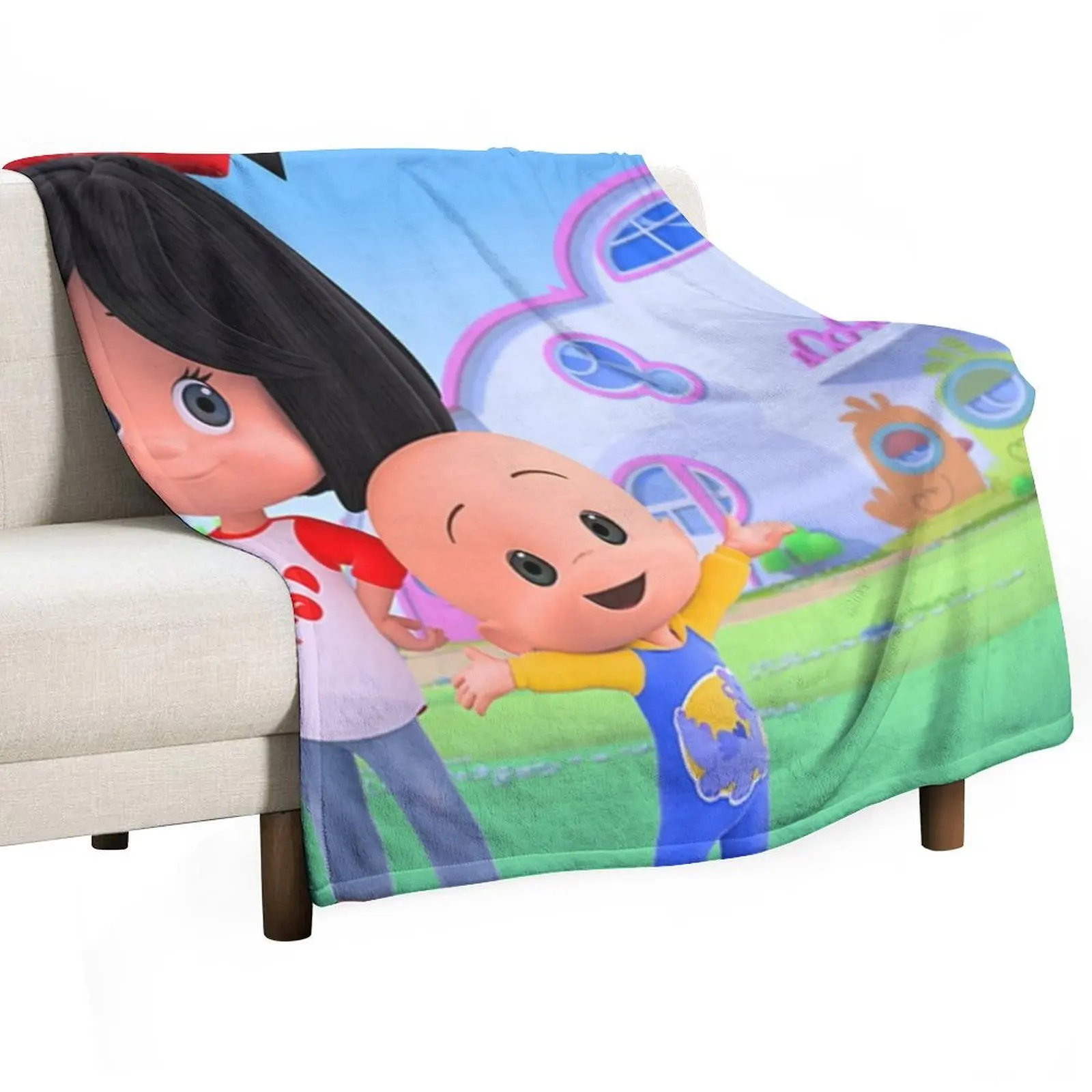 Cleo & Cuquin Gift For Fans cleo and cuquin birthday Throw Blanket Hair Camping Soft Plush Plaid Blankets