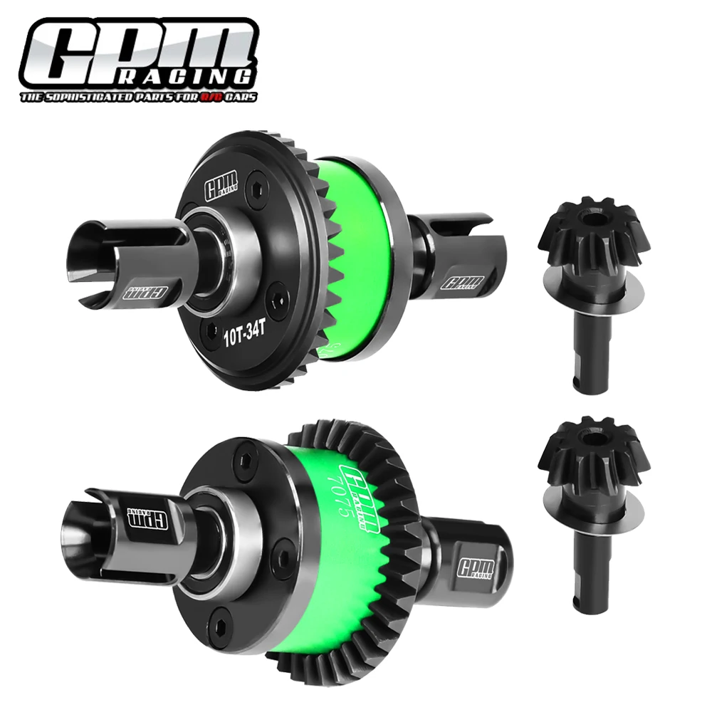 

GPM Metal Steel Front Rear Diff Set ARA311066 ARA311199 for ARRMA 1/7 FIRETEAM BIG ROCK MOJAVE 1/8 Kraton Outcast V6 TALION 6S