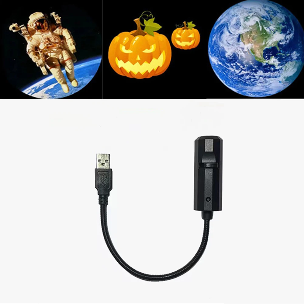 

Мини USB светодиодный проектор Луна земля Ночник светильник проекция лампа фон спальня атмосфера Украшение комнаты лампы