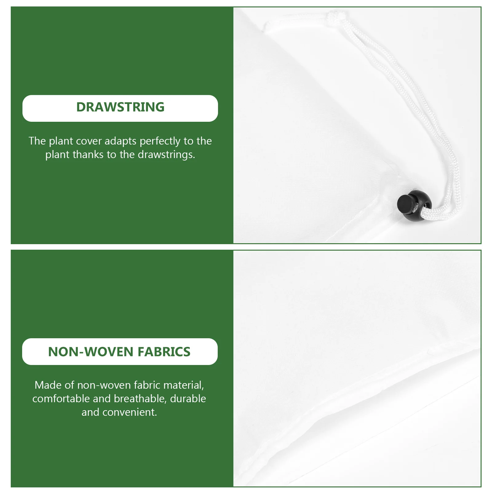 

Sapling Insulation Non woven Bag Frost Protection Covers Protective for Flower Garden Plant Snow Proof Cover Breathable