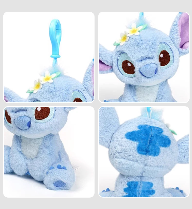 Disney Toy Story Stich Kawaii Plüsch Puppe Cartoon Gefüllte Anime Schlüsselbund Anhänger Strap Spielzeug Auto Schlüsselring Geburtstag Geschenk Für Jungen – Detail 10