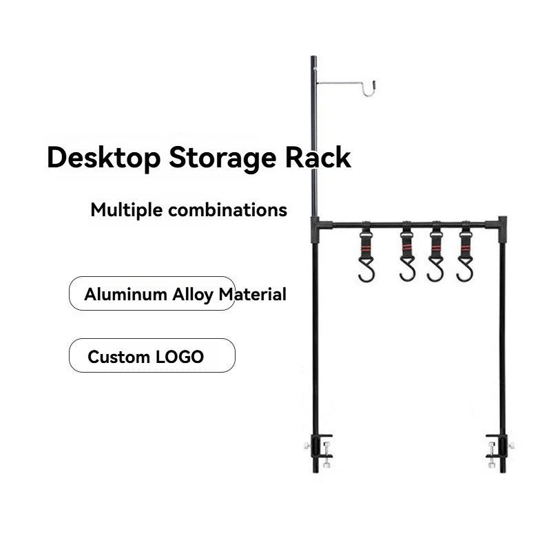 

Outdoor storage rack, camping folding desktop storage rack, camping tableware storage rack, portable storage rack