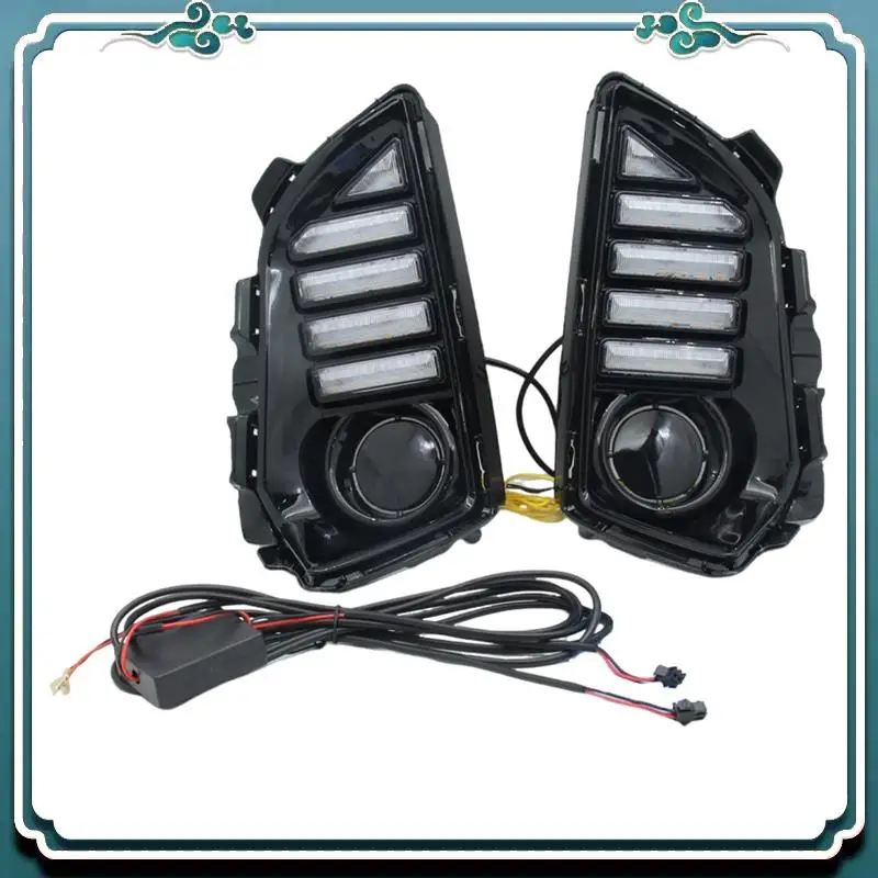 

ABTU-Two-Color Turn Signal Daytime Running Light Fog Light Signal Light Replacement Accessories Fit For Yaris 22-23