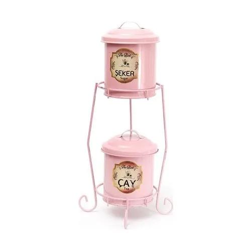 Elegant Home Tea Candy Box Pink