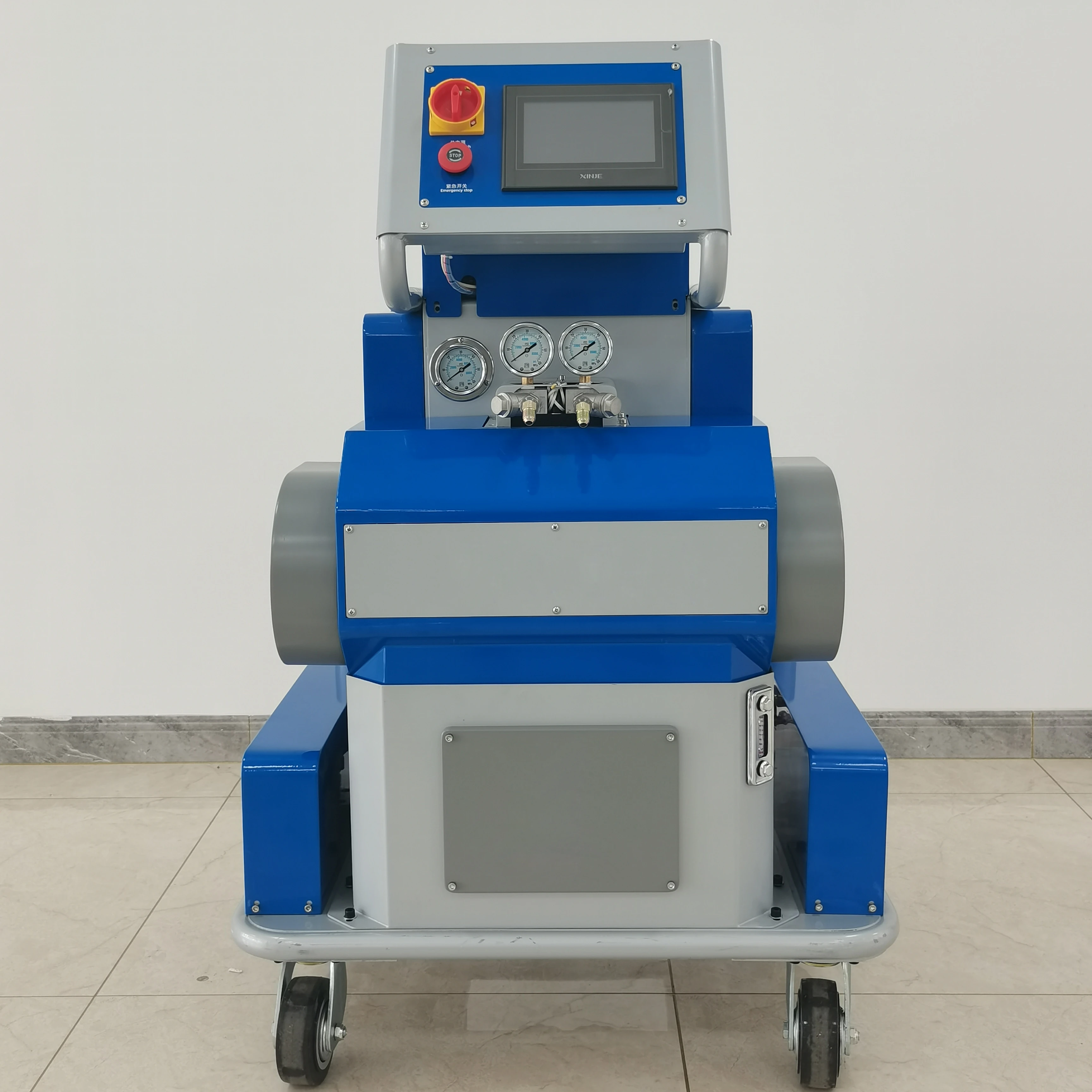 Polyurethane Proportioning Spray Machine 2 Component Pneumatic Pump For Insulation Waterproofing Anticorrosion Coating Project