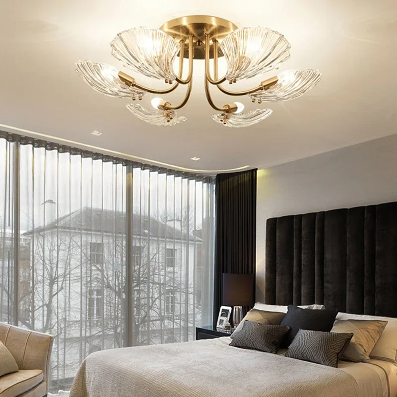 Modern Chandelier Crystal Lamp Living Rroom Bedroom Dining Tables Kitchen Island Designer Pendant Lamp Decor Lusters Luminaires