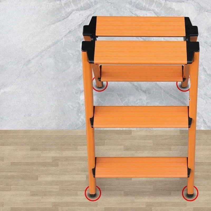 

Aluminum alloy household multi-functional ladder Anti-slide ladder Household thickened aluminum alloy ladder