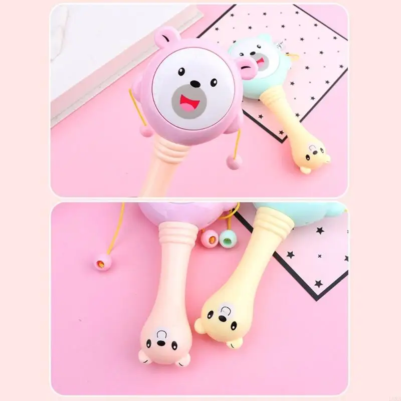 4pc Desenvolvimento Toy Toy Toy Plástico Brinquedo Tambor