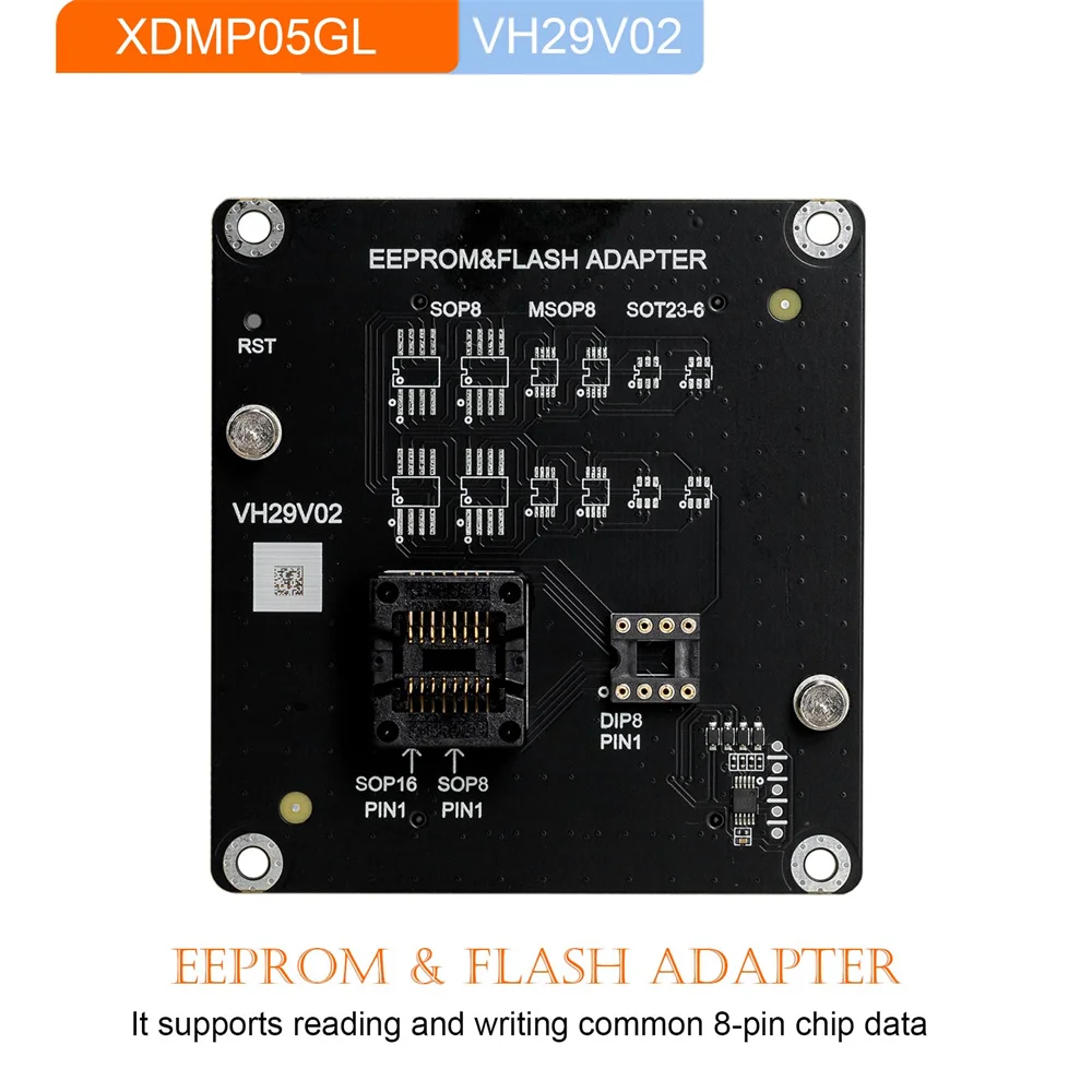 Xhorse XDMPO5GL VH29 EEPROM & FLASH Adapter for 8 pin Chip work with Multi-Prog