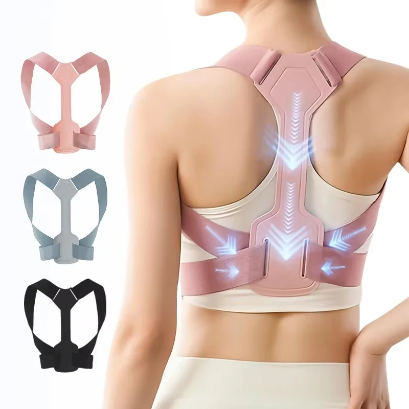 Breathable Posture Corrector Belt Adjustable Rectify Posture Hunchback Corrector Shoulder Support Strap Clavicle Spine Support