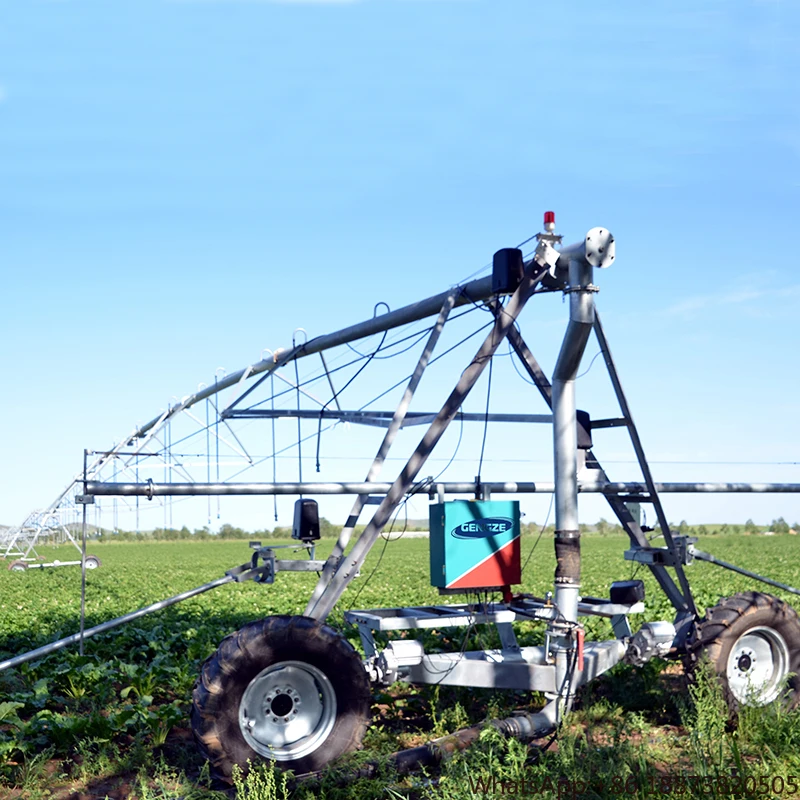 China Hot Sale Agricultural Sprinkler Lateral Move Irrigation System Machine for sale