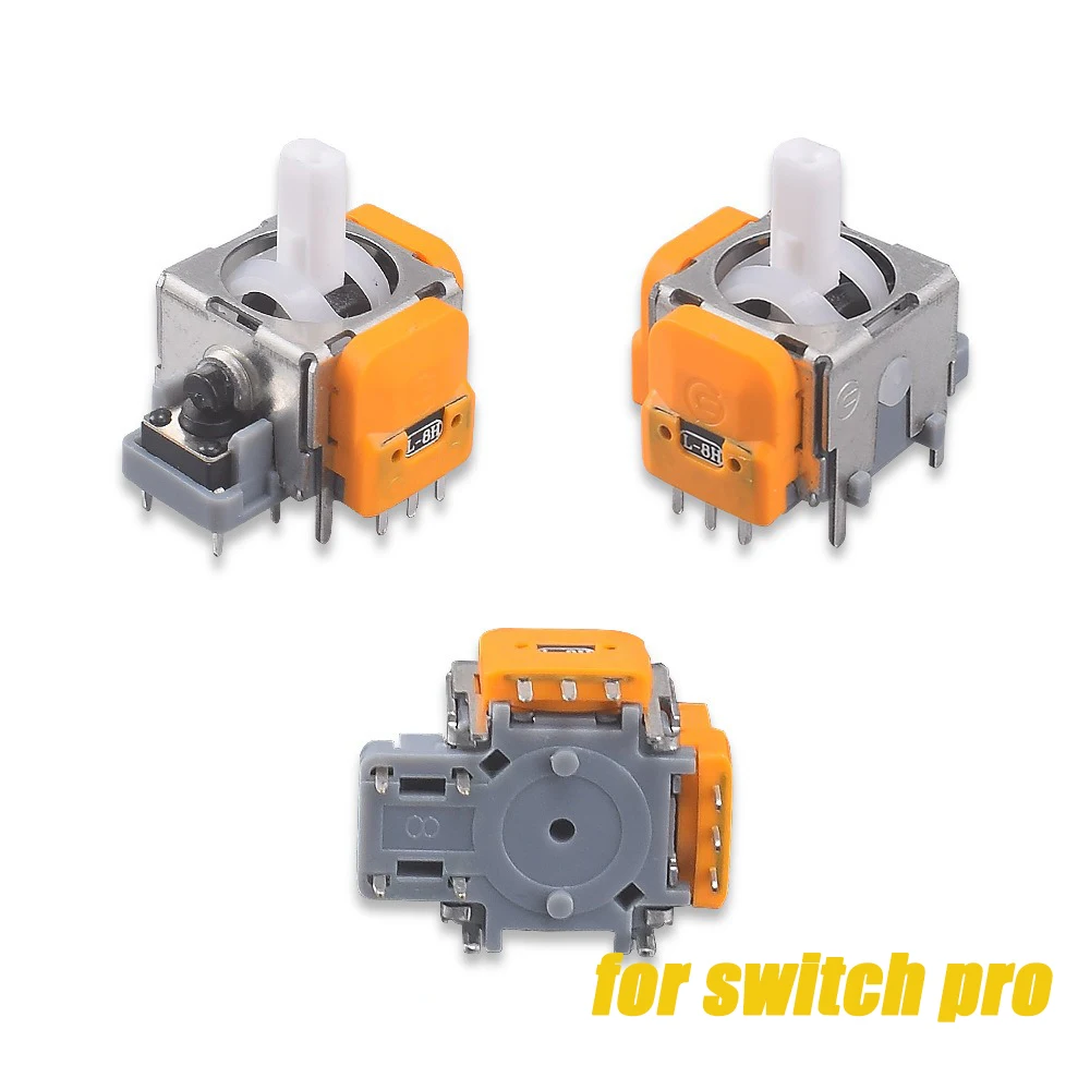 5pcs For Switch Pro 3D Analog Stick Sensor Module Controller for Switch Pro Hall Effect Joystick Potentiometer Accessories