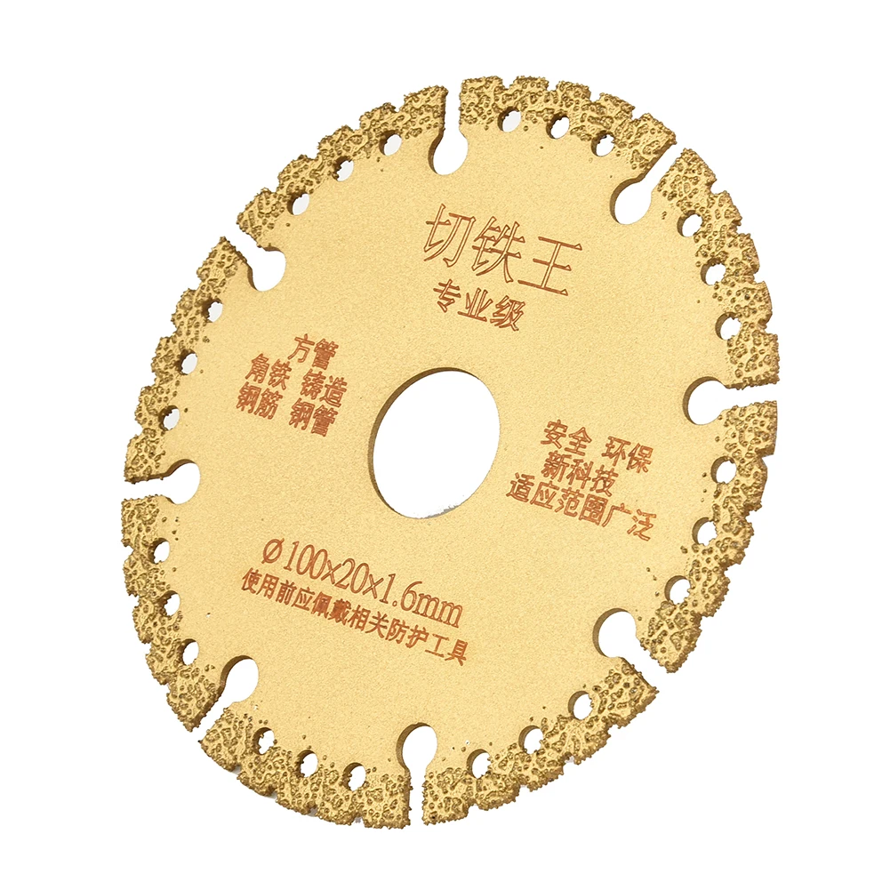 

High Performance Unbreakable and Heat Resistant Segments, Steel Core Design, 7/8 Bore, Cutting Disc for Various Materials