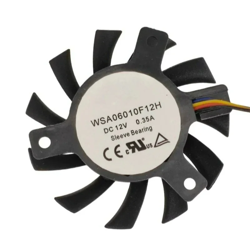 N+ for WHEE WSA06010F12H, mounting hole spacing 3.9cm, diameter 5.5cm, industrial control mainboard radiator fan