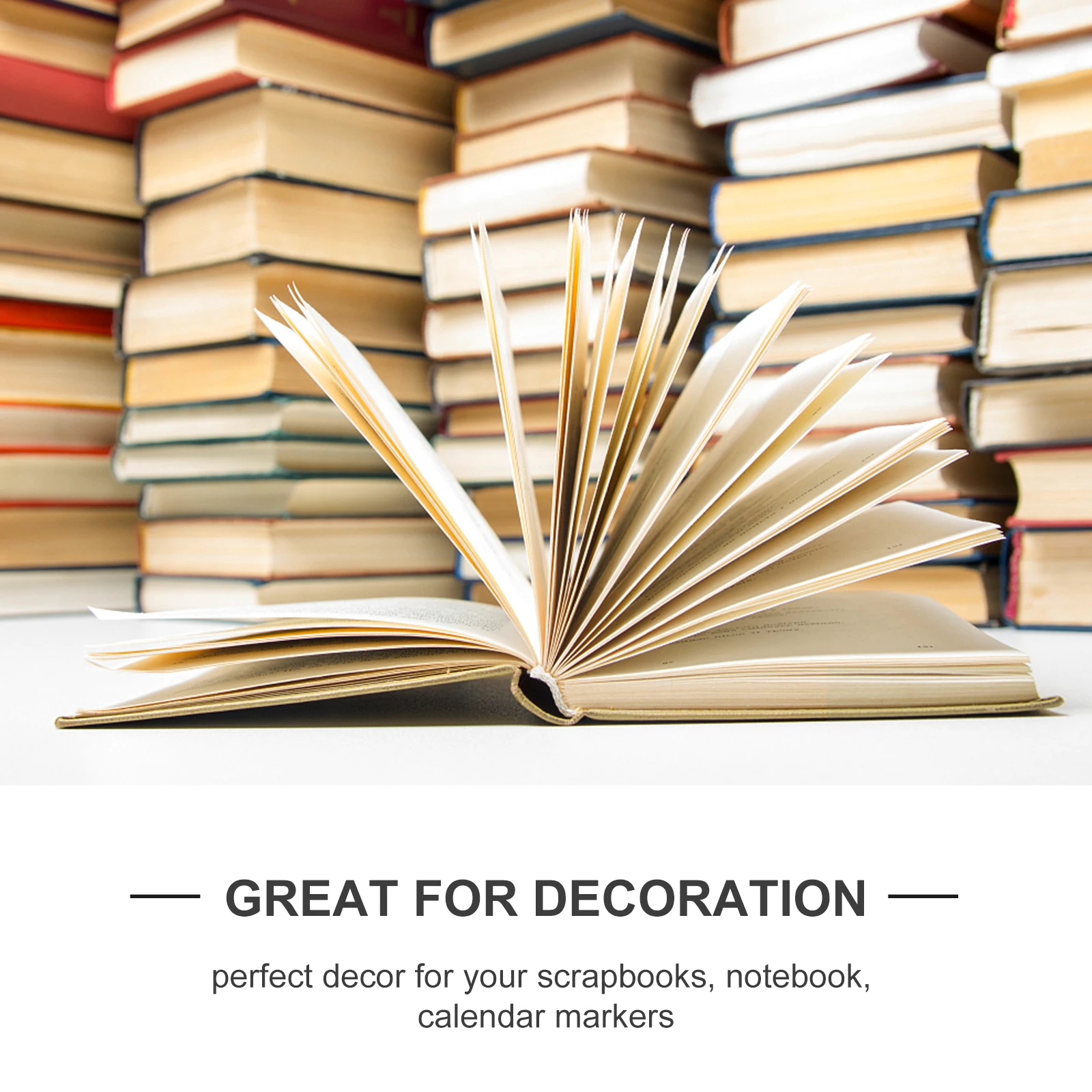 

16pcs Bookmark PVC Transparent Overlay Strips Colorful Reading Lovers Guided Bookmarks School Supplies Dyslexia Aid