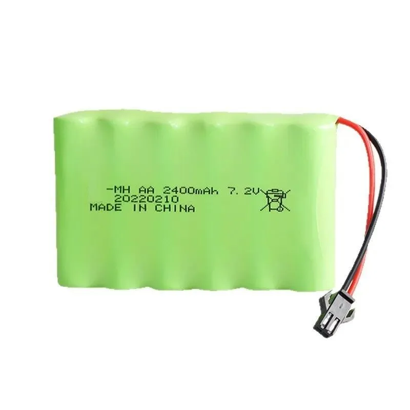 for NI-MH 7.2V 2400mAh Rechargeable Battery Pack AA5 Nickel Metal Hydride Battery for Remote Control Toy Accessories