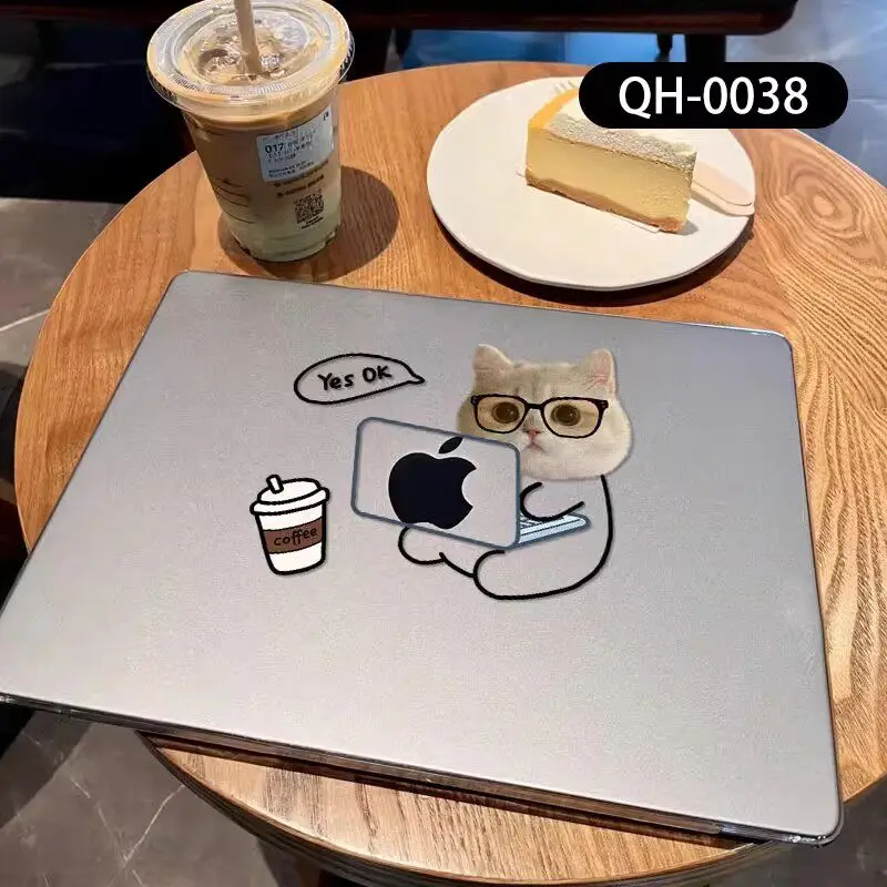 Office Cat Puppy Laptop Case for MacBook Air15 A2941 2023 Air13 A2681Pro13 A1932 A2179A2338 A2337Pro14 Air11Pro15Pro16A2141