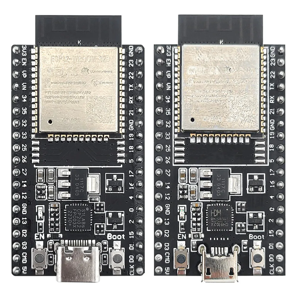 Scheda di sviluppo ESP32 con Kit scheda di espansione GPIO ESP32-WROOM-32D modulo Wifi BT USB Type-C 38pin CP2102 ESP32-DevKitC