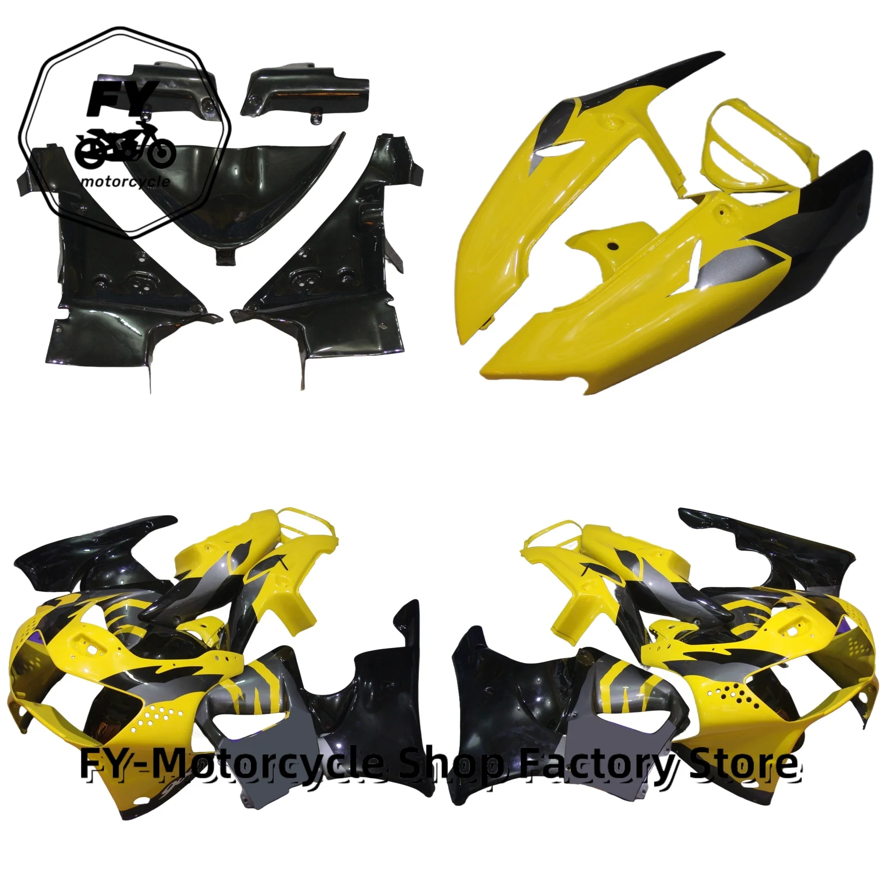 ABS Injection Mold Full Fairing Kit For HONDA CBR900RR 919 Fireblade 98 99 Motorcycle Bodywork Fairings Custom Painted Cowling