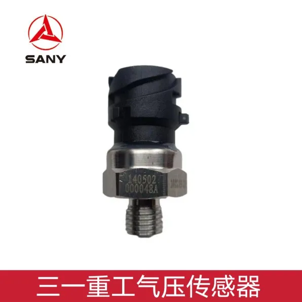 Original Sany Heavy Industry Air Reservoir Air Pressure Sensor C8 Concrete Mixing Tank Pump Truck Parts Pressure Sensing Plug