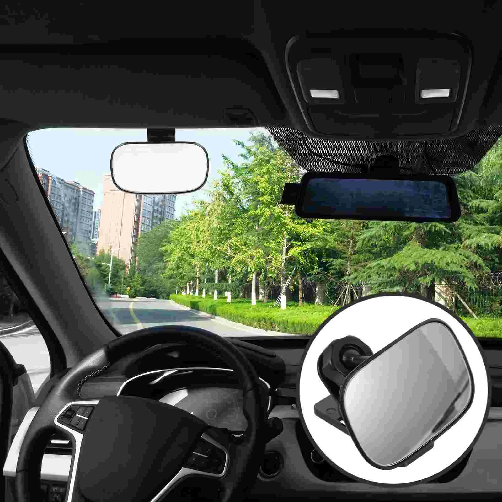 

Rear View Reflector Mirror for Car Seat Facing Backseat Mirrors Auto Interior Rearview inside The Clip on