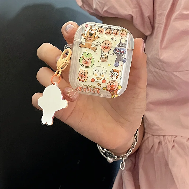 Funda de superhéroe de dibujos animados para AirPods 4, Airpod 1, 2, 3 Pro Pro2, auriculares Bluetooth, caja de carga, funda protectora para auriculares