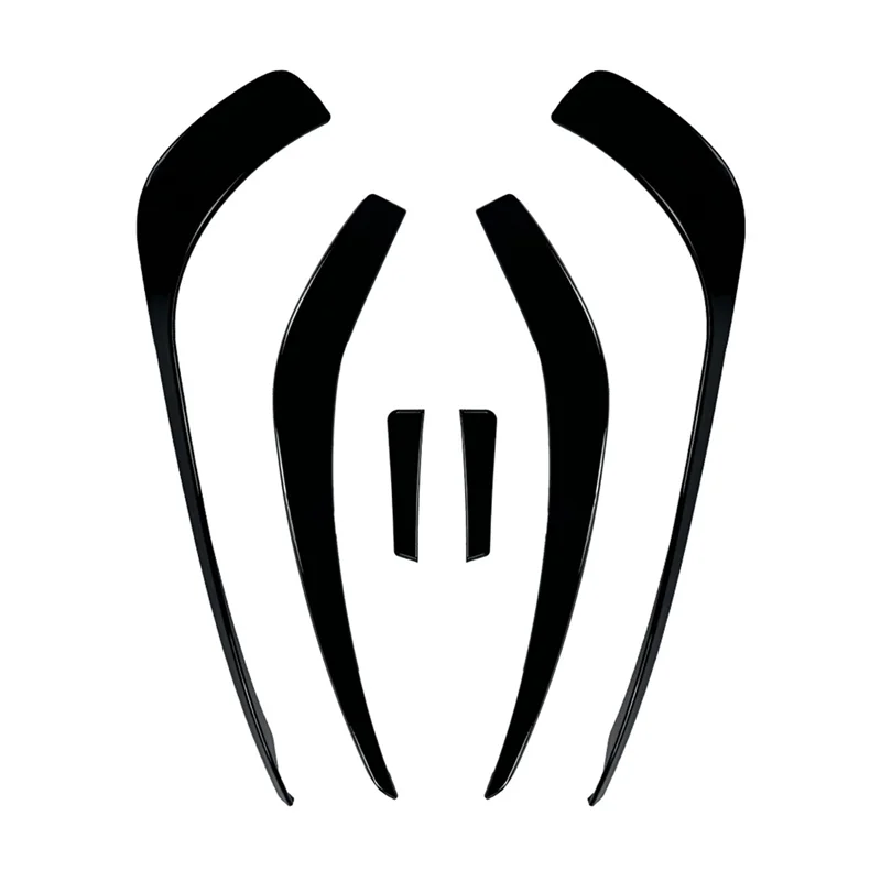 

A11M-Front Bumper Lip Splitter Spoiler Fog Lamp Side Spoiler Cover Trim For A Class W176 AMG 2013-2015 B