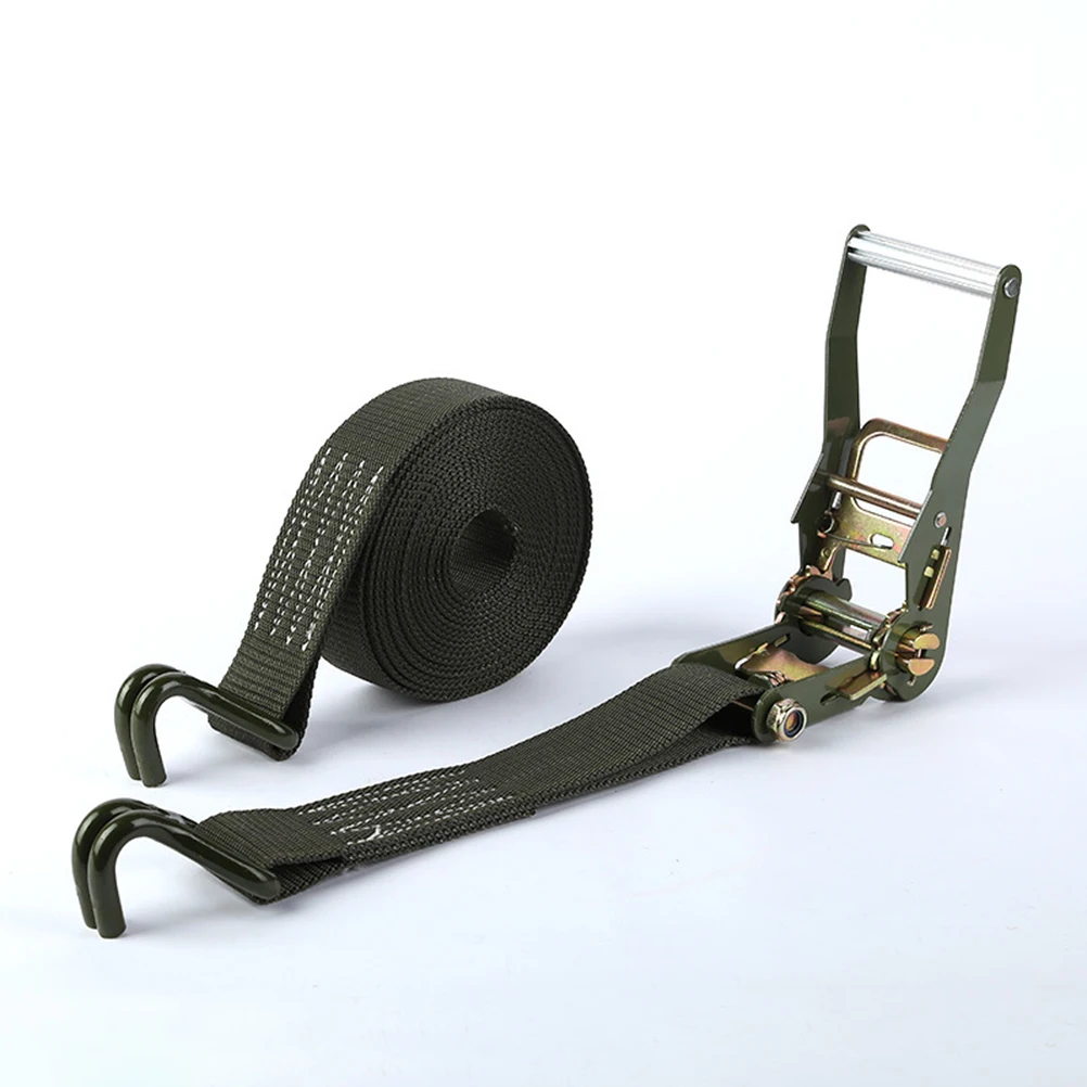 

Truck Tensioner Motorcycle Traps Ratchet Straps Cargo Tie down with Hooks Tight Belt