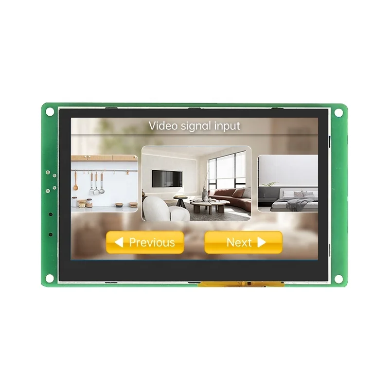 

2026 4.3 Inch 800*480 IPS TFT LCD Display HMI 1080P HD Camera Capacitive Touch Screen Screenshot Saving Video Recording