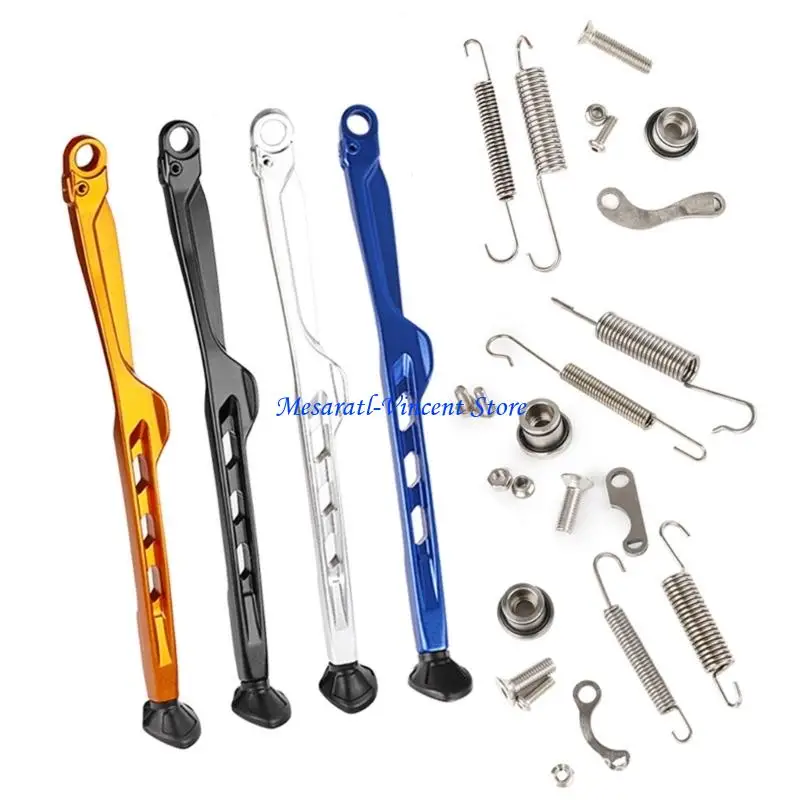 A70F Heavy Duty Aluminum Alloy Stable Parking Side Stand Bracket for Motocross Bikes