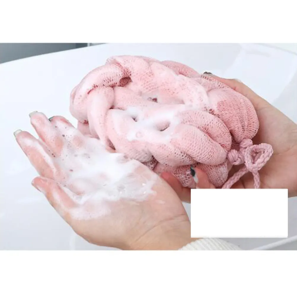 

3pcs Back Scrubber Long Bath For Body Exfoliating Shower Cleaning Dual String Pulling Strap Deep Clean Bathroom Accessories Bath