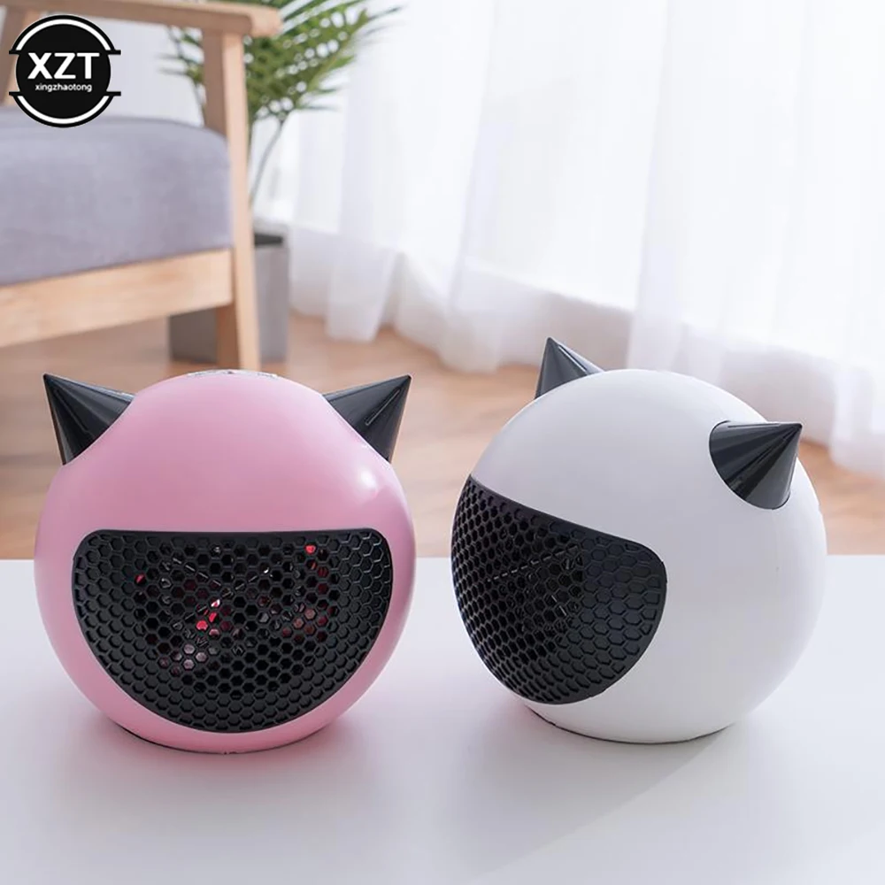 Portable Household Heater Mini Desktop Heater Office and Dormitory Desktop Mini Thermal Fan Electric Heater