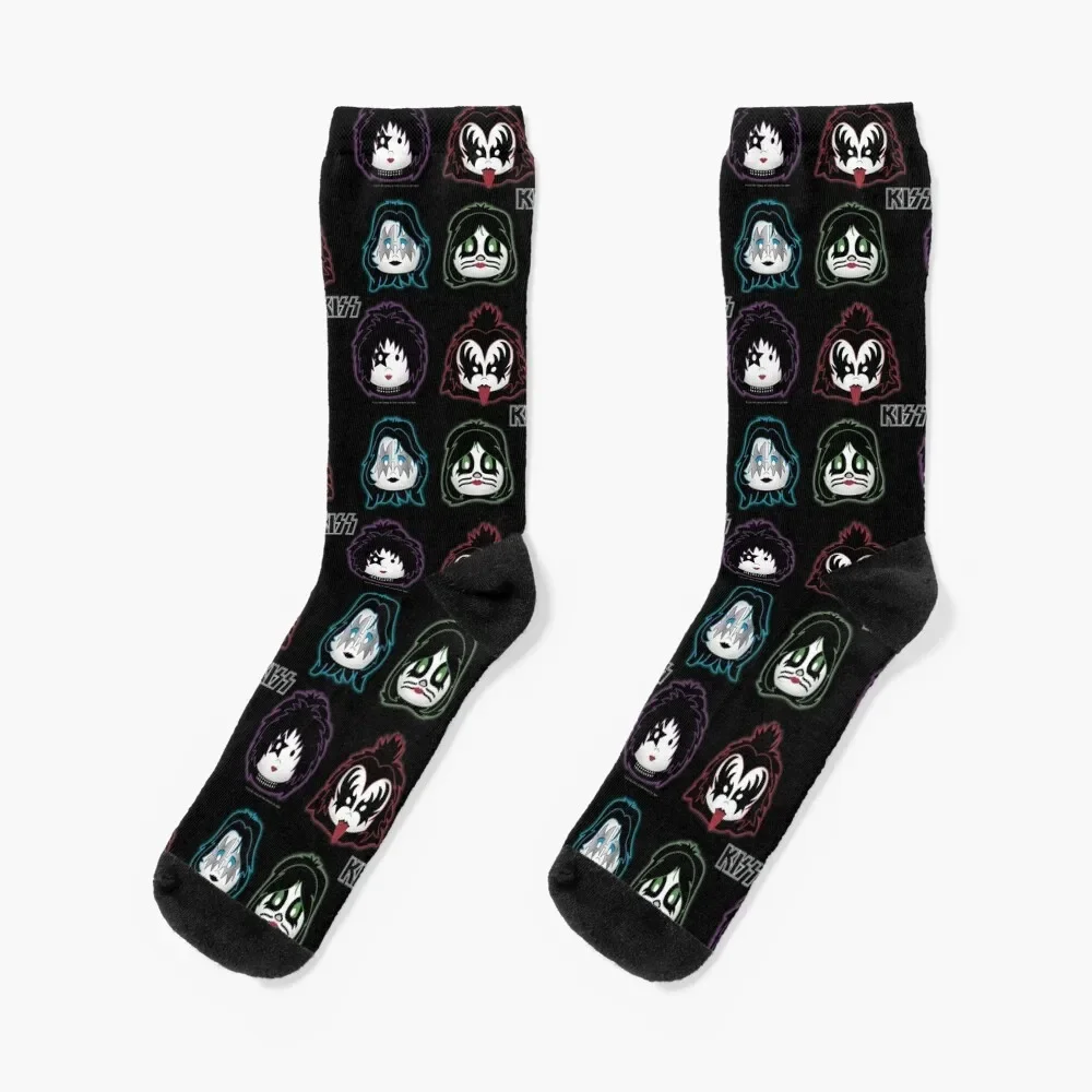 

Kiss Band - Solo - Cute design for kids Socks winter with print Socks Girl Men's