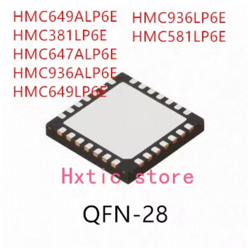 

10 шт. HMC649ALP6E HMC381LP6E HMC647ALP6E HMC936ALP6E HMC649LP6E HMC936LP6E HMC581LP6E IC