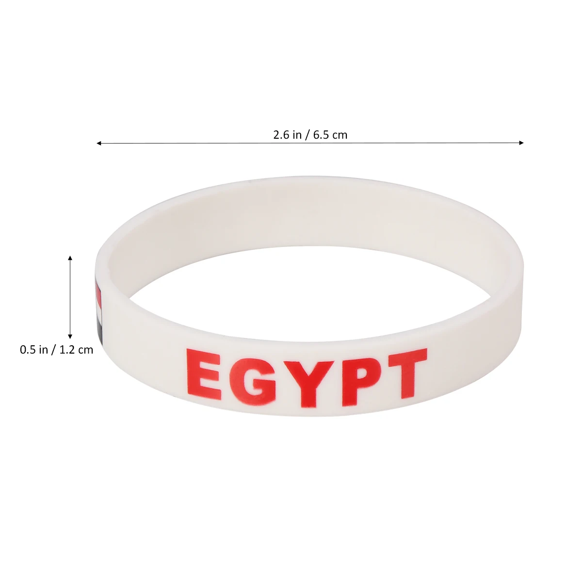 

6 Pcs Silicone Bracelet Country Wristbands Mexican Football Rubber Bracelets Basketball