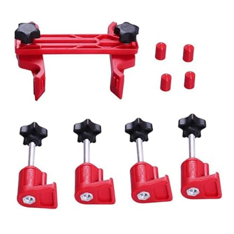 

9PCS Car Main Cam Timing Sprocket Gear Locking Tool Set, Bump Locking Double Camshaft Anti-Slip Fixing Clamp Car Parts