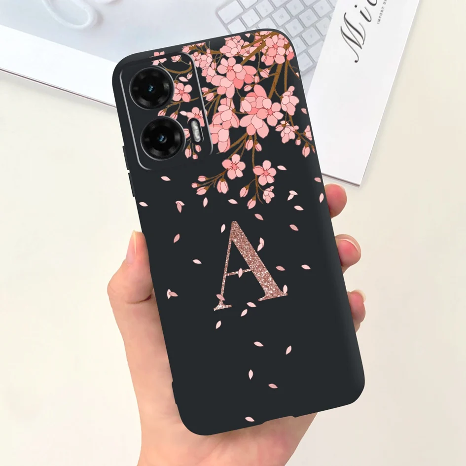 For Motorola Moto G35 5G Case G 35 Cover Cute Crown Letters Soft Silicone Back Cover For Moto G35 2024 Phone Case MotoG35 Fundas