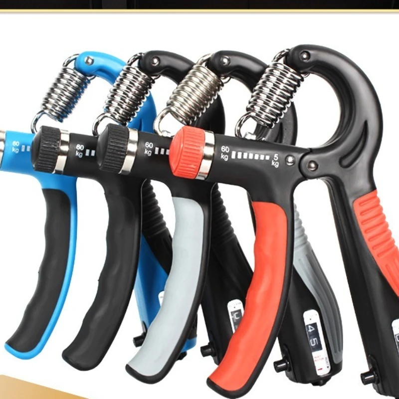 

Grip Strengthener with Counter, Hand Grip Workout Equipment for Muscle Strength, Physical Therapy, Forearm Exerciser