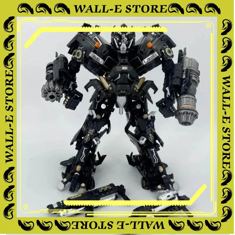 재고 있음 WJ WEIJIANG 버전 2.0 변환 블랙 애플 M06 MPM06 M-06 Ironhide 확대 버전 메탈 액션 피규어