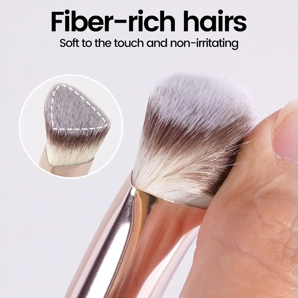 1PC Under Eye Concealer Makeup Brush for Liquid Cream Blending Concealing Triangle Foundation Brush Cosmetic Makeup Tools 2026