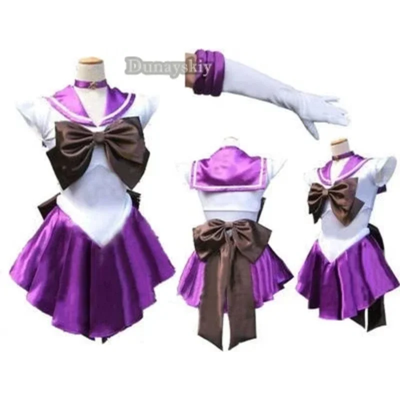 Costumi Cosplay Anime Sailor Anime Moon Figure Dress Vestido Costumi di Halloween per le donne Parrucca Loli Abbigliamento Uniforme da festa