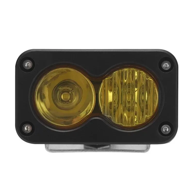 

For Yellow LED Pod Combo Kit Headlight Switch Spot Flood SurRon Segway Talaria Plug N Play Waterproof