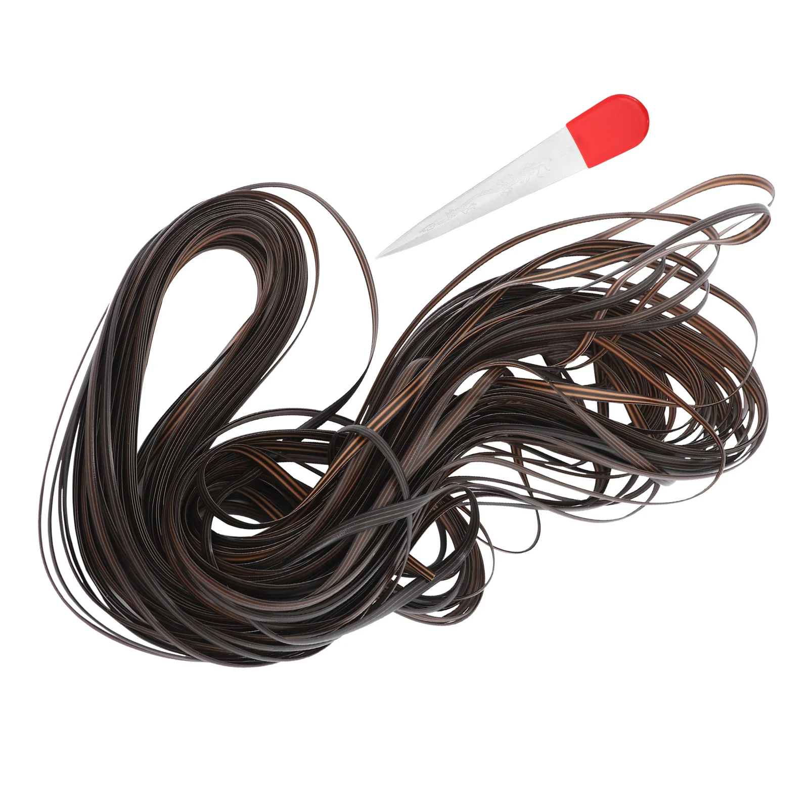 

1Set Pe Rattan Wicker Repair Kit Durable Sofa Chair Replacement Strips Outdoor Patio Furniture Repair DIY Tools Maintenance