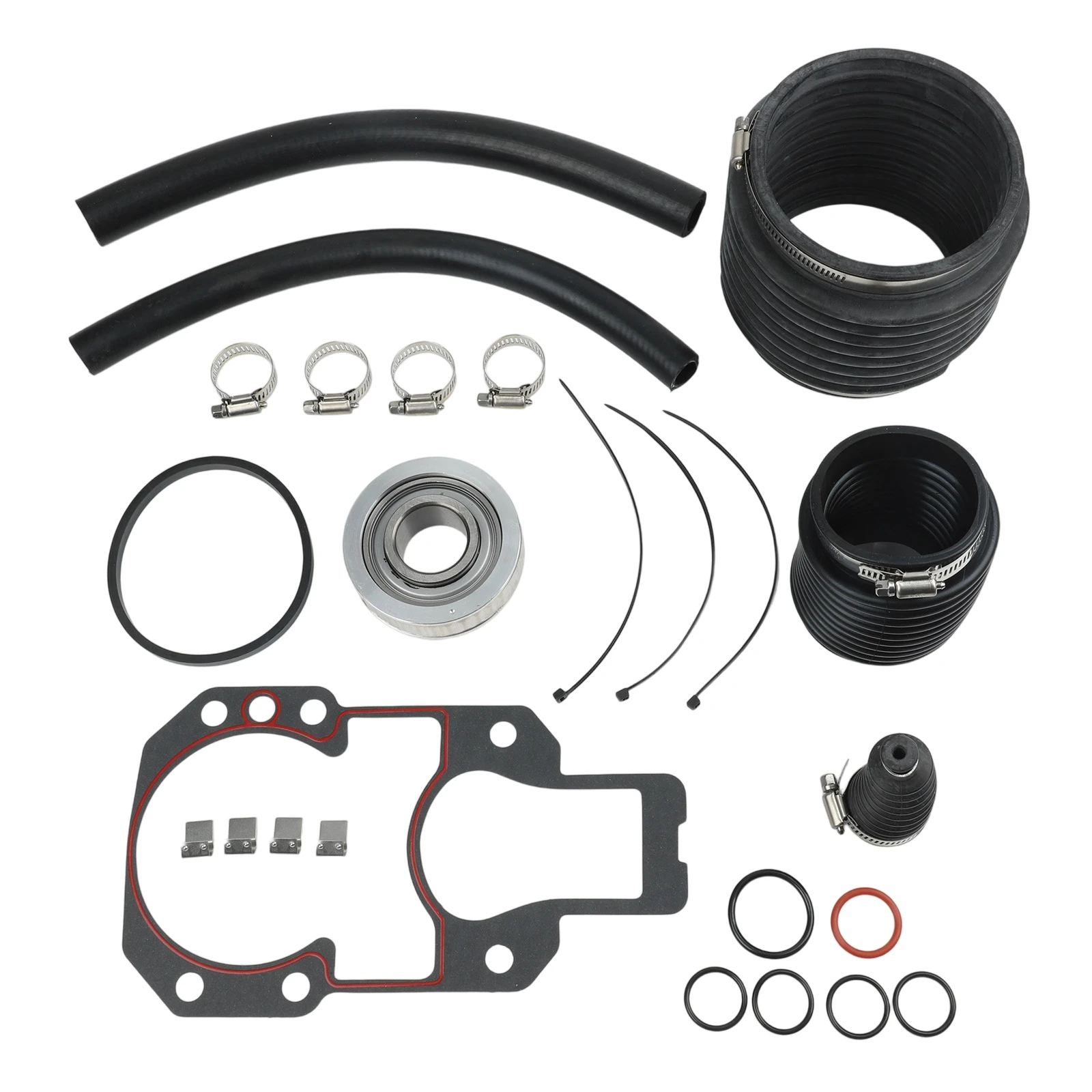

Replacement Transom Bellows Kit for MerCruiser For Alpha One Gen 1 with Gasket Set Stainless Steel Clamps and Bellows
