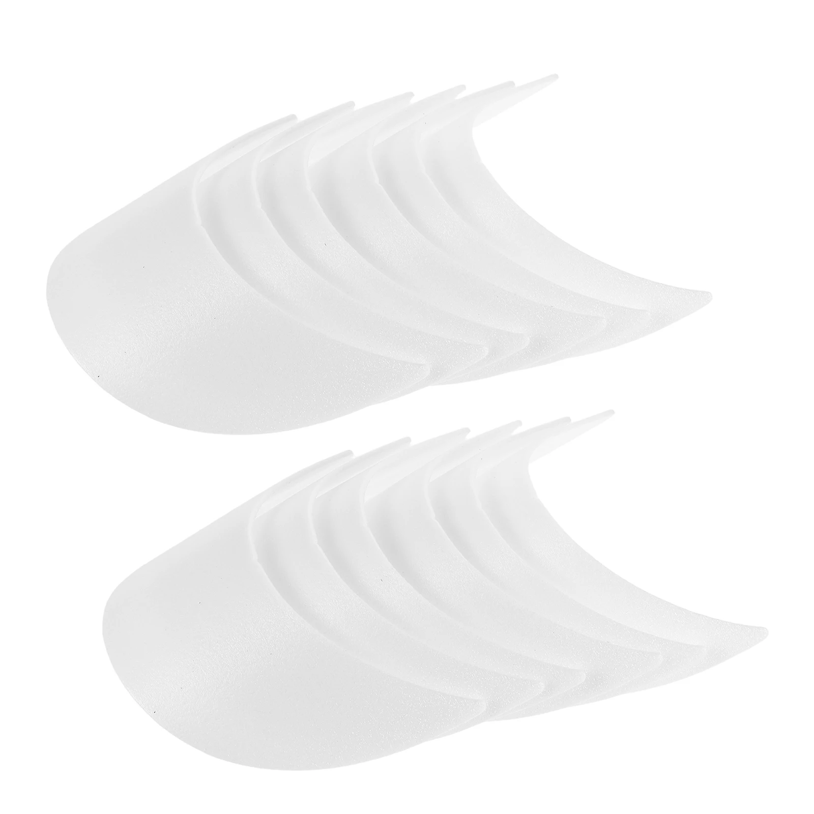

20PCS Children Liner Plastic Cap Visor Insert White Baseball Hat Accessories Hat Making Making Accessories Storage