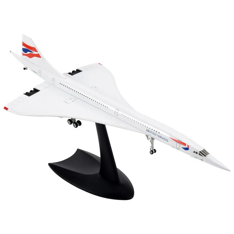 

AS96-1/200 Concorde Supersonic Passenger Aircraft Model For Static Display Collection