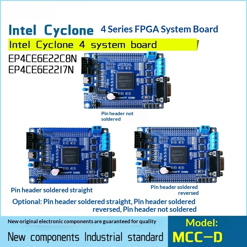 ep4ce6e22c8n cyclone 4 fpga industrial control board development board integrated rs485 rs422 rs232 usb communication module